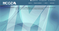Desktop Screenshot of mycoza.com